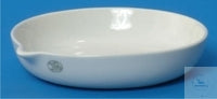 Evaporating dishes 250 ml porcelain flat