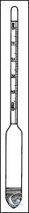Areometer ASTM 85H 0,800-0,850:0,005