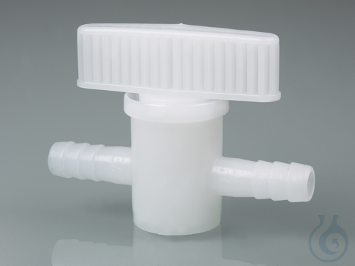 Hose tubing stop-cock, HDPE, Ø 9-11 mm, NW 7 mm