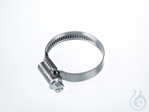 Worm-threaded hose clip, SS 1.4016, Ø 25-40 mm