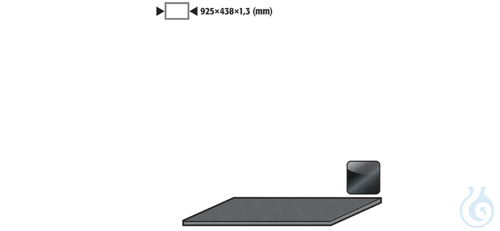 anti-slip rubber mat for UB90/UB30 B1100 925x434x1
