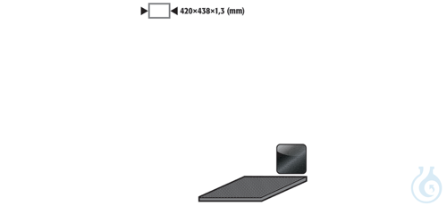 anti-slip rubber mat for UB90/UB30 B590, 1100 and 1400 420x438x1