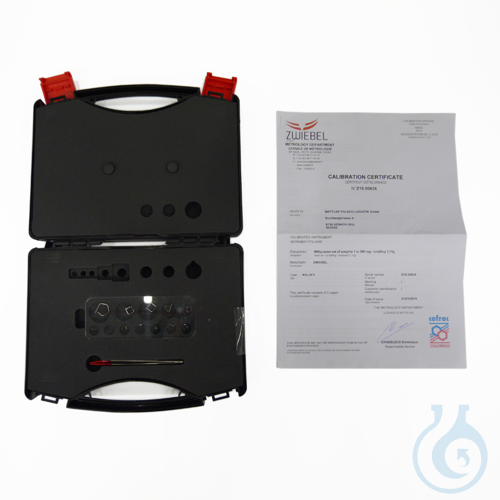 Weight Set, 500mg-1mg, OIML F1, CERT