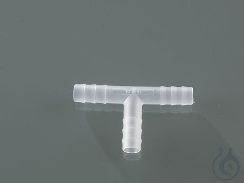 T-connector, PP, f. Ø 9-11 mm, cylindrical nozzles