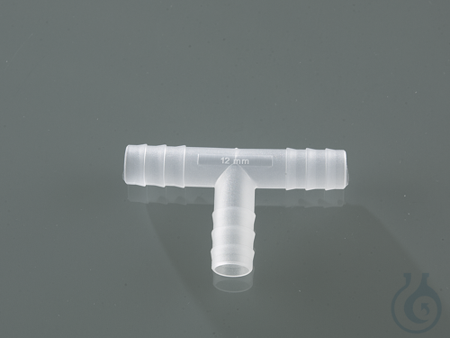 T-connector, PP, f. Ø 11-13mm, cylindrical nozzles