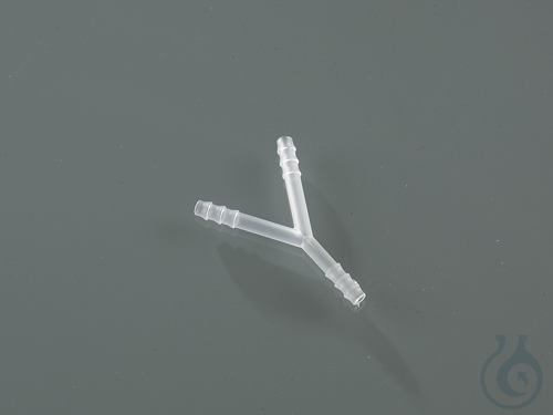 Y-connector, PVDF, f. Ø 3-5mm, cylindrical nozzles