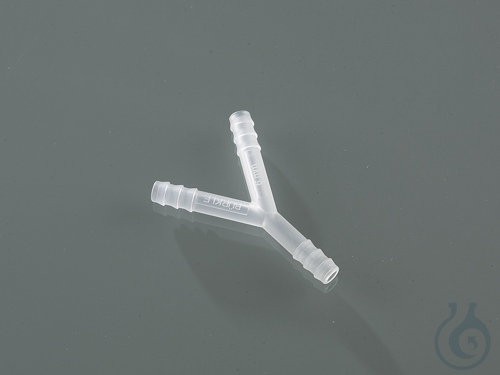 Y-connector, PVDF, f. Ø 5-7mm, cylindrical nozzles