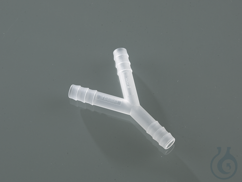 Y-connector, PVDF, f. Ø 7-9mm, cylindrical nozzles