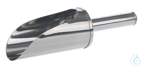 Chemical Scoop 18/10 steel, 2000ml, L=370mm