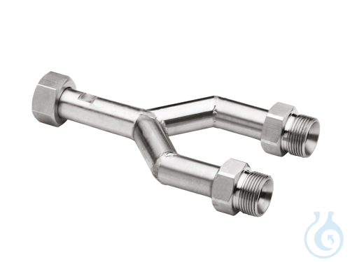 Twin distributing adapter M24x1.5, 1x M24x1.5 female to 2x M24x1.5 male