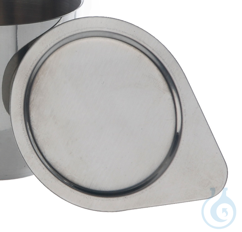 Lid f. Crucible, 18/10 steel, D=40mm