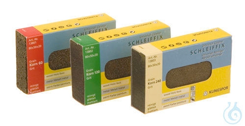 Polish-fix f. stainless steel, grain, 120, (middle)