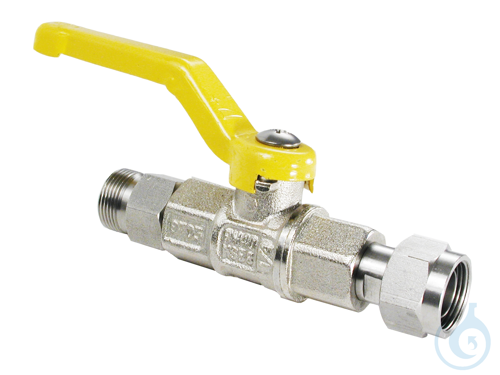 Shut-off valve M16x1 female/male (-10…+100 °C)