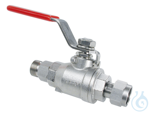 Shut-off valve M16x1 female/male (-30…+200 °C)
