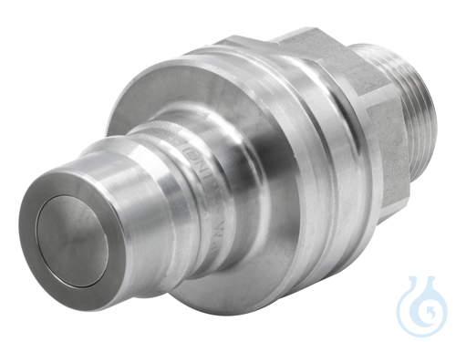 Self-sealing adapter M16x1, FKM temperature range: -20 ... +200 °C c