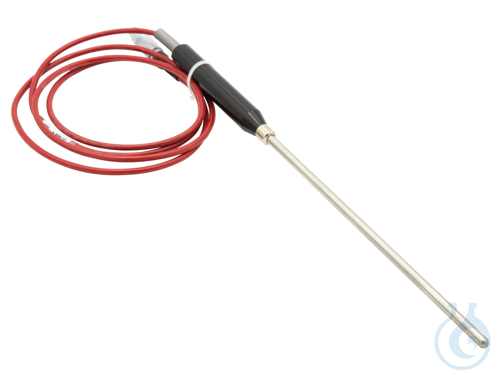 External Pt100 sensor 200 x 6 mm dia., stainless steel, 1.5 m cable