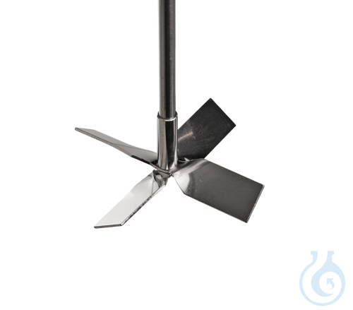 Propeller stirrer 4 blades, 18/10, steel, L=800mm, D=100mm