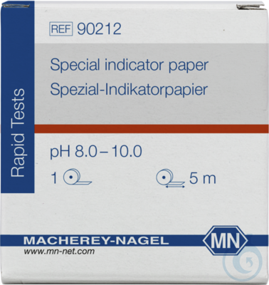 Spec. ind. pH 8.0-10.0, reel