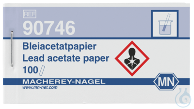 Lead acetate paper, booklet