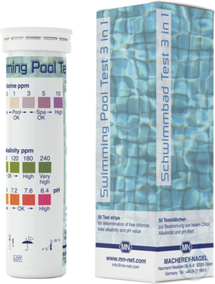 Swimming pool test (50 strips)