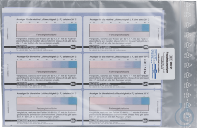 Moisture indicator papers (pack 12)