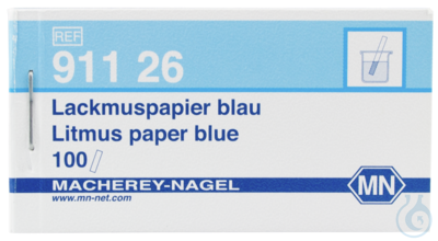 Litmus paper blue (booklet)