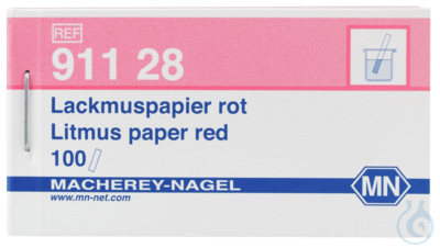 Litmus paper red (booklet)