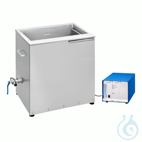 SONOREX TECHNIK RM 112 UH Ultrasonic bath with overflow and heating, 40 kHz, Cap