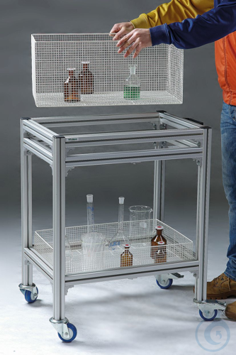 Wire baskets, 11cm height