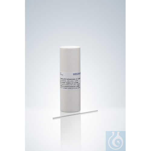 MELT.POINT TUBES, ID 1,55 MM, ONE END CLOSED OD 2,35 L 120MM