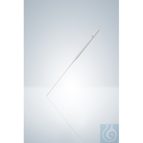 PASTEUR PIPETTES, CLEAR GLASS, TIP 100 MM, LENGTH 230 MM