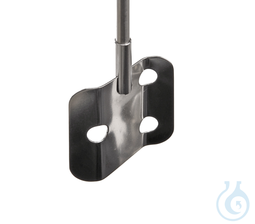Paddle stirrer 3 holes, 18/10 steel, L=500mm