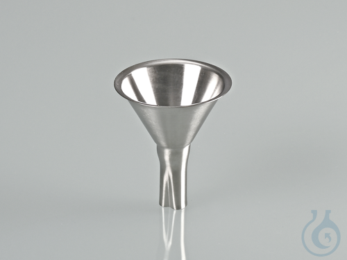 Funnel, stainless steel, AISI 304, outer-Ø 60 mm