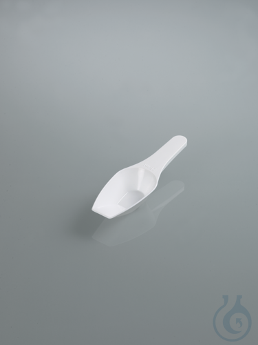 Measuring scoop, PP white, 25 ml, LxW 135x44 mm