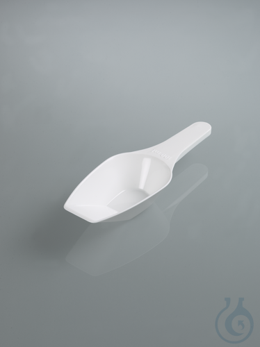 Measuring scoop, PP white, 100 ml, LxW 200x70 mm