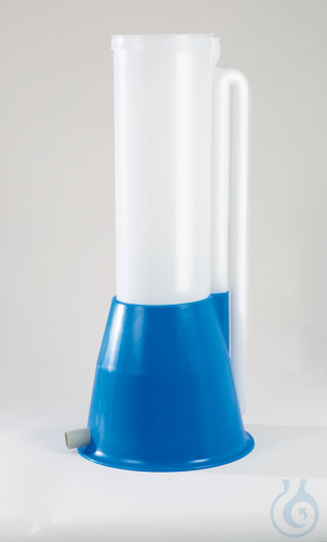 Pipette rinsing system, PE, 17l, Øxh 165x740mm