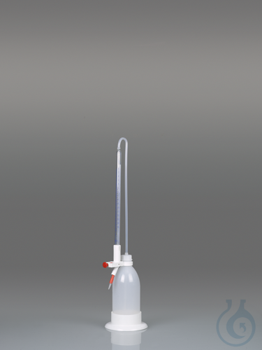 Titrating burette with shatter protection 15ml