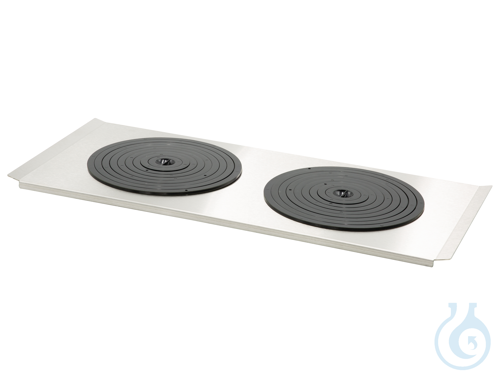 Flat bath cover PURA 22 with 2 openings 190 mm dia. and sets of rings