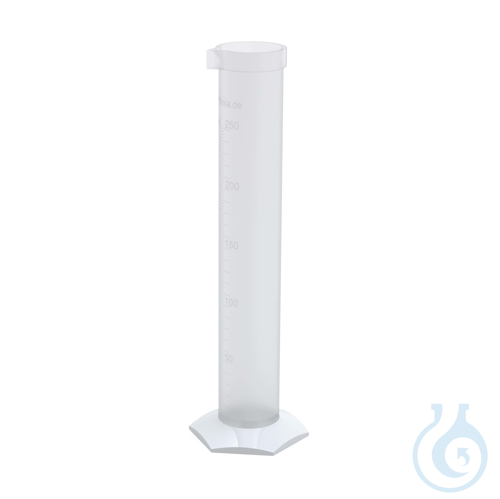BOLA Measuring Cylinders, 100 ml Translucent, I.D. 30 x H 202 mm, graduation div