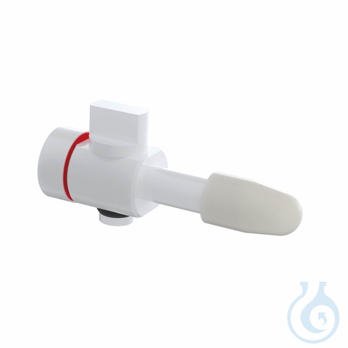 BOLA Connectors for Sampling Bags, Ø 6 mm Stopcock with tube made of PTFE