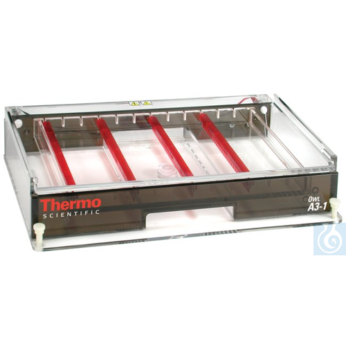Owl&trade; A3-1 Large-Gel Electrophoresis System Gel size: 23 x 40cm; Buffer