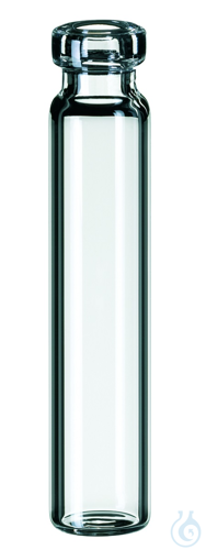 ND8 1,2ml Crimp Neck Vial, 40 x 8,2mm, clear, 100/pac, 10 x 100 pc