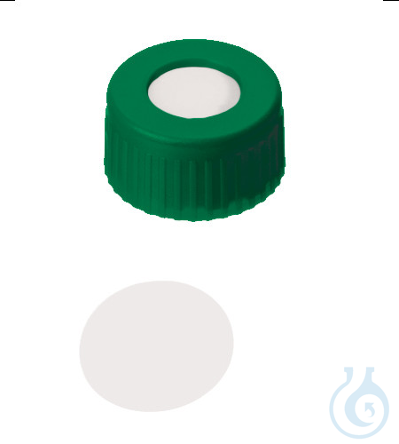 ND9 PP Short Thread Cap, 0,2mm, natural rubber red-orange/TEF transparent