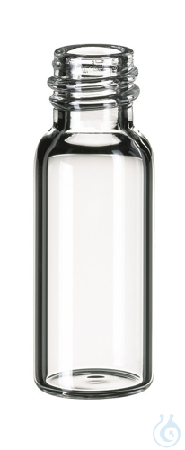 ND8 1,5ml thread vial, 32x11,6mm, clear, silanized, 10 x 100 pc
