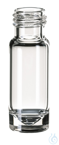 ND9 1,1 ml microliter shortthread vial, silanized, 10 x 100 pc