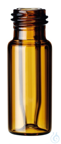 Short Thread Vial w/ Micro-Insert, 32 x 11.6mm, amber glass,1st hydrolytic class