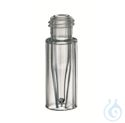 ND9 TPX Short Thread Vial, 32x11,6mm, clear, with 0,2ml Glass Micro-Insert