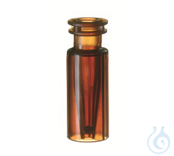 ND11 TopSert: TPX Snap Ring Vial,32x11,6mm, amber, with 0,2ml Glass Micro-Insert