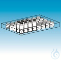 Fleshouder van acryl met 40 gaten. Diameter à 15,1 mm