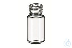 ND18 10ml Precision Thread Vial, 46x22,5mm, clear glass, rounded bottom